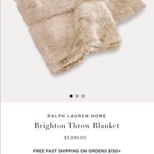 Ralph Lauren Brighton Throw Blanket